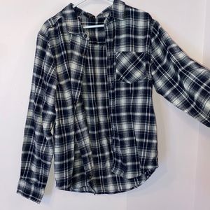 oversized flannel size M